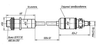 Габаритные и установочные размеры Датчика давления ВТ-1201