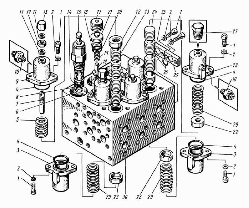 Схема Гидроаппарата 5122-06-09-000-5